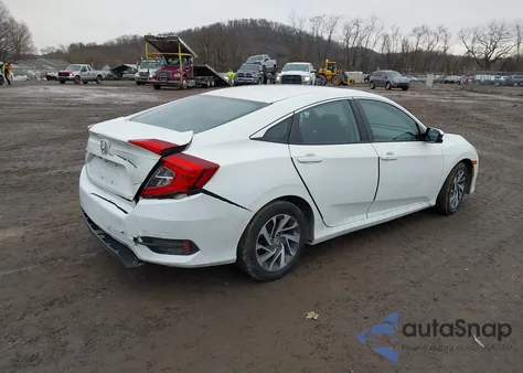 2016 Honda Civic Ex from USA, damaged, VIN 2HGFC2F70GH522765